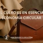 El cuero es en esencia, economía circular